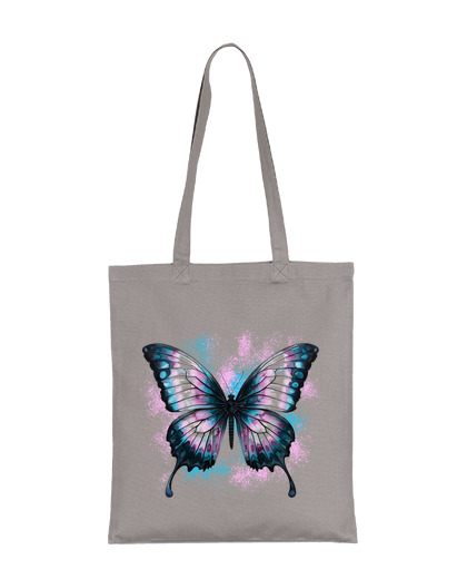 Image of purple butterfly psychedelic artistic bag beach vacation pool totediscover the symbolism