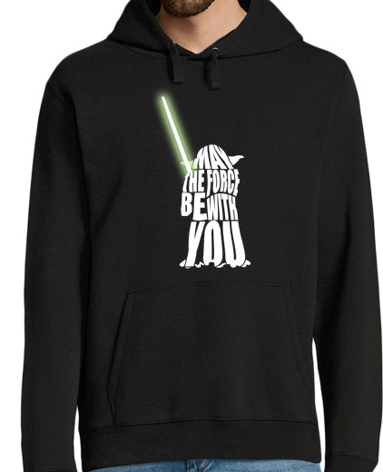 Sweat-shirt À Capuche Pour Homme star wars yoda