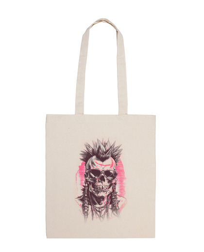 Image of indian punk skull big chef bag beach swimming pool vacation hiking