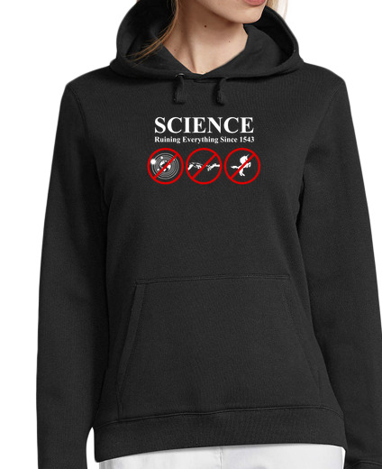 Sweat-shirt À Capuche Pour Femme science