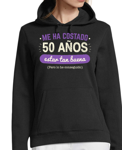 Sweat-shirt À Capuche Pour Femme 50 ans pour être si bonne