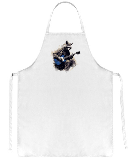 Image of raccoon guitarist customizable luthier artisan seller store workshop