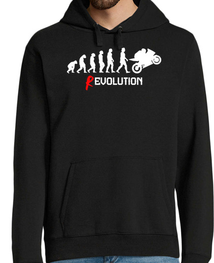 Sweat-shirt À Capuche Pour Homme évolution