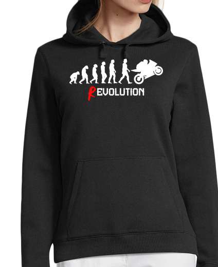 Sweat-shirt À Capuche Pour Femme évolution