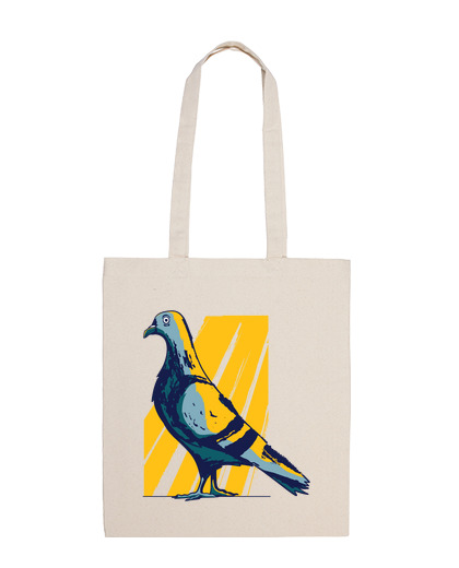 Image of pigeon des towns cites ramier biset vacation bag beach tote