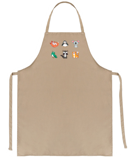 Image of funny animals children game memo seller toys waiter saleswoman waitress craftsman