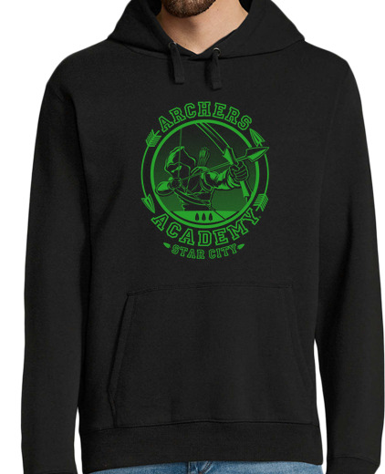 Sweat-shirt À Capuche Pour Homme académie des archers