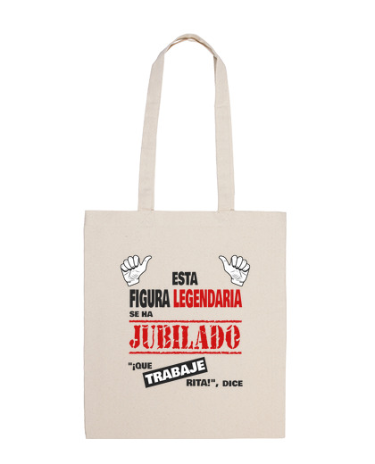 Bolsa De Tela Regalo gracioso jubilacion jubilado laTostadora