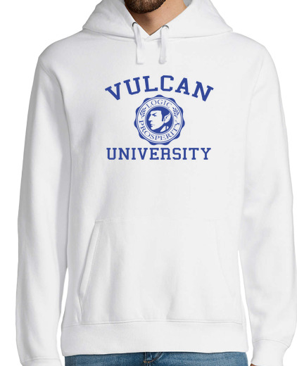 Sweat-shirt À Capuche Pour Homme université vulcan