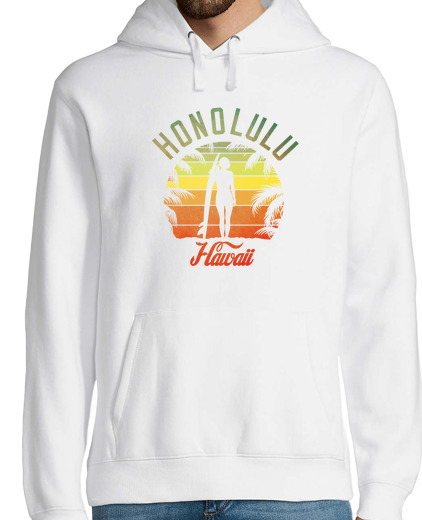 Sweat-shirt À Capuche Pour Homme honolulu