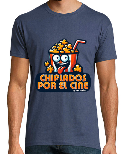 T-shirt uomo manica corta pazzo per il cinema