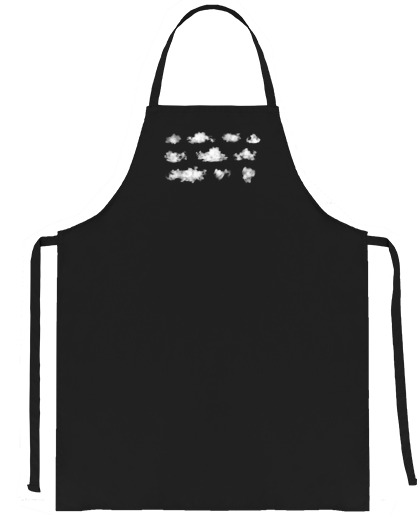 Image of realistic clouds cloud weather weather craftsman seller waiter bartender