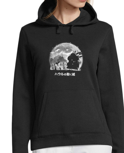 Sweat-shirt À Capuche Pour Femme voyage de château