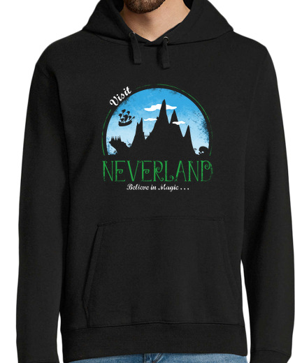 Sweat-shirt À Capuche Pour Homme visitez neverland