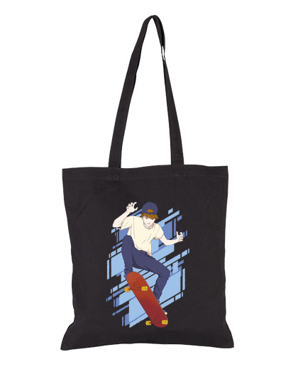 Image of skater skaboard board track jo anime bag beach sport tote