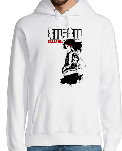 Sweat-shirt À Capuche Pour Homme ryuuko matoi - kill le kill