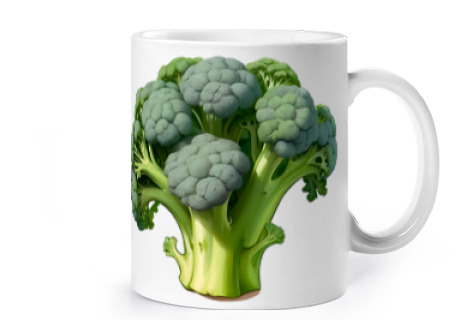 Image of broccoli baked broccoli gratin recipe cup coffee tea croissants herbal tea infusion milk