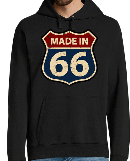 Sweat-shirt À Capuche Pour Homme made in 66