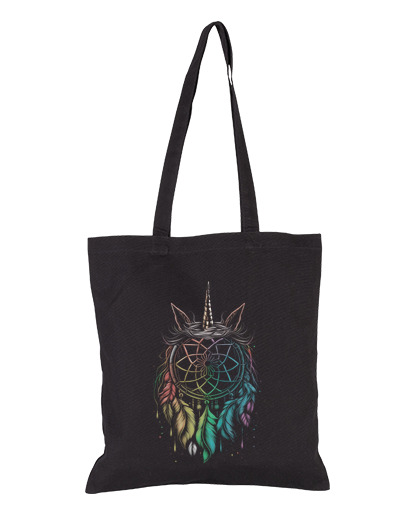 Image of dream trap unicorn dreams catcher beach bag vacation internship tote