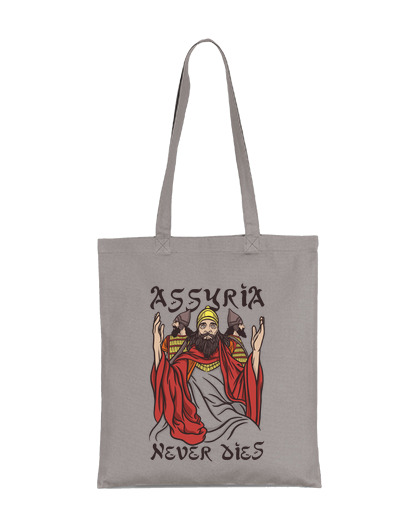 Image of assyrians will never die bag race vacation travel conference student student tote