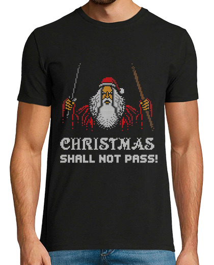 Image of Christmas Shall Not Pass! Ugly Sweater / Gandalf / Mens