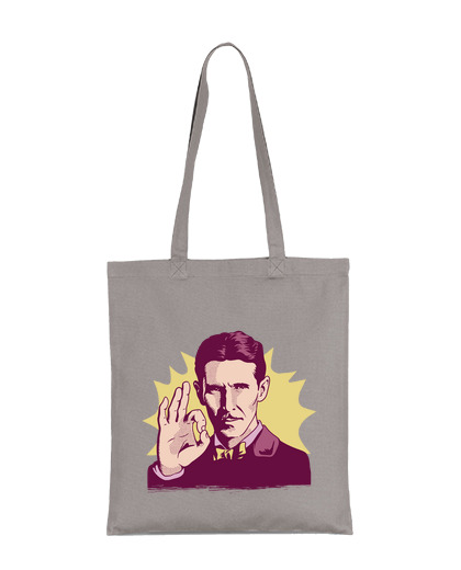 Image of nikola tesla smiljan croatia belgrade bag student student documents course conference training tote
