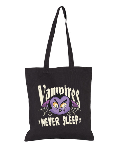 Image of vampires never sleep shopping bag shopping tote beach