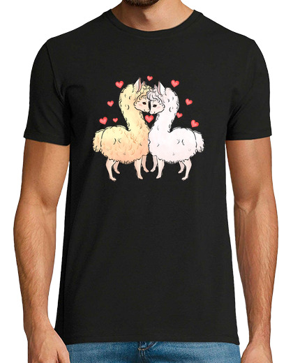 Tee Shirt Homme Manche Courte flammes amoureuses