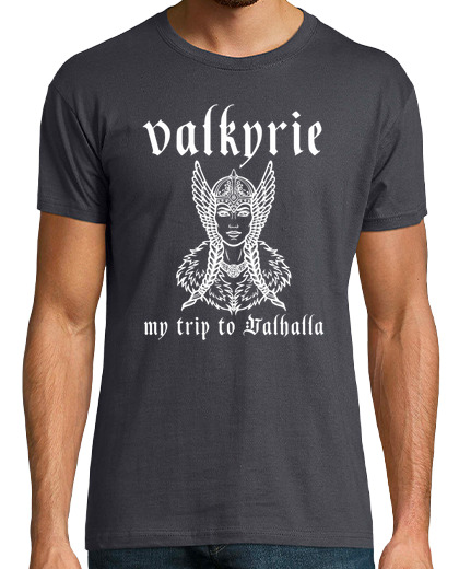 Image of t-shirt valkyrie, my trip to valhalla