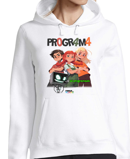 Sweat-shirt À Capuche Pour Femme programmer ou être programmé hiver ed 4woman