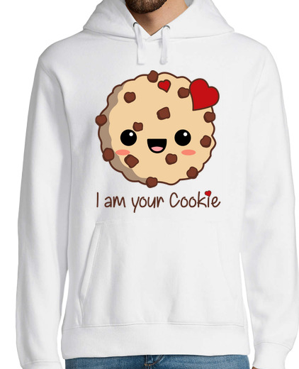 Sweat-shirt À Capuche Pour Homme je suis votre cookie