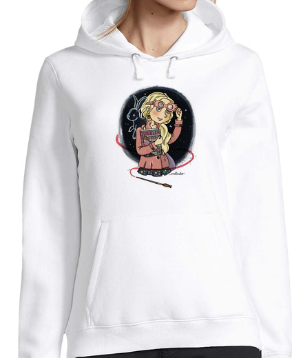 Sweat-shirt À Capuche Pour Femme luna lovegood