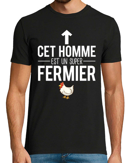 Image of this man is a super chicken farmer