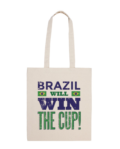 Image of brazil selecao brasileira league cup fan bag student etudiante beach tote