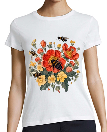 Image of bees wallflowers buttercup queen apiary waré, dadant