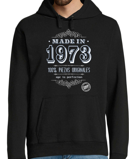 Sweat-shirt À Capuche Pour Homme fait en 1973