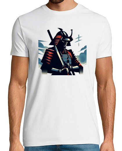 Tee Shirt Homme Manche Courte samouraï