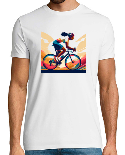 Tee Shirt Homme Manche Courte cyclisme vélo cycliste