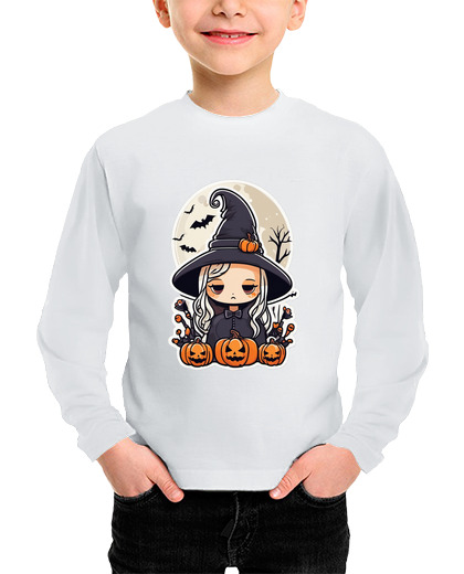 Camiseta Niño Manga Larga bruja laTostadora