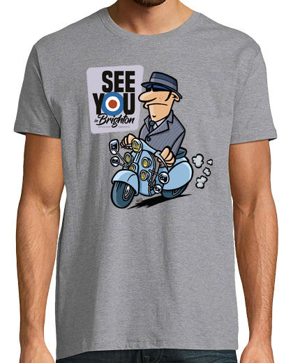 Image of see you in brighton - heather gray