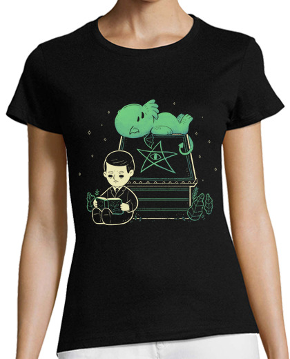 Image of Cute Cthulhu and Lovecraft on House