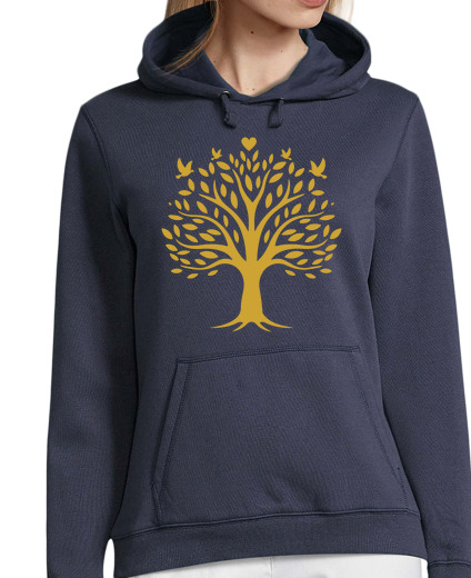 Sweat-shirt À Capuche Pour Femme arbre de vie, sweat à capuche pour femmes