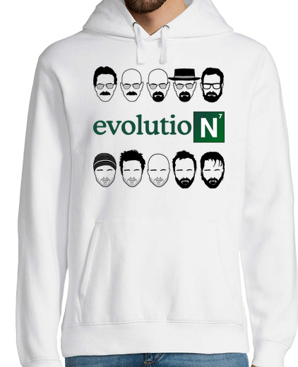 Sweat-shirt À Capuche Pour Homme breaking bad - évolution