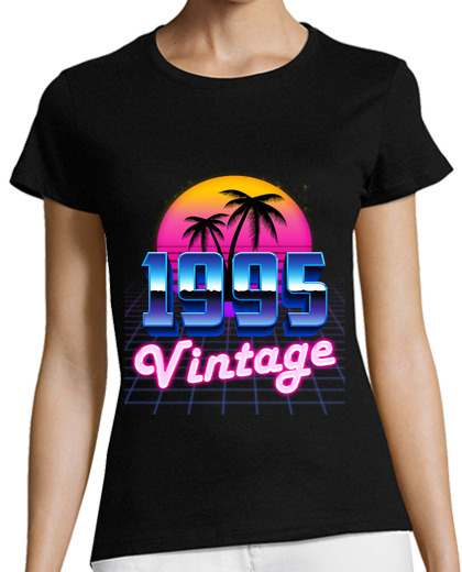 Image of Birthday 29 Years Palm 80s Vintage 1995