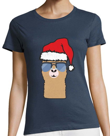 Image of merry llamas festive alpaca delight