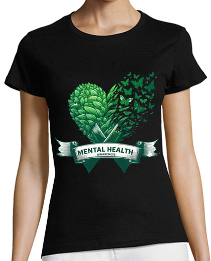 Image of Mental Health Awareness Green Nature