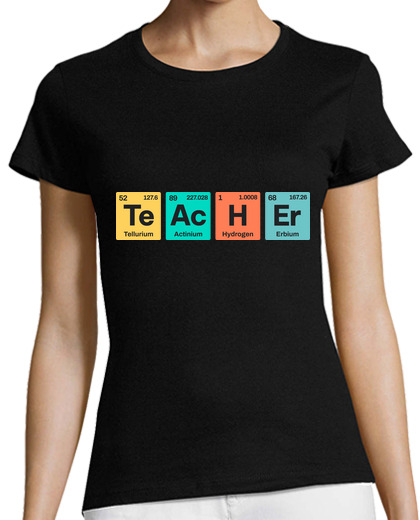 Image of teacher periodic table science chemistry teacher gift