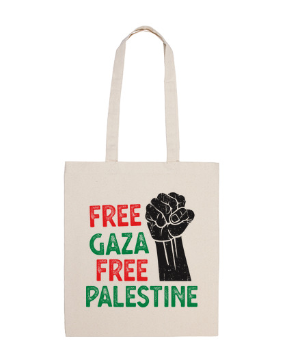 Bolsa De Tela FREE GAZA FREE PALESTINE laTostadora