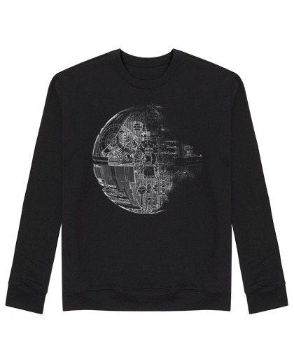 Sweat Unisexe death star grey