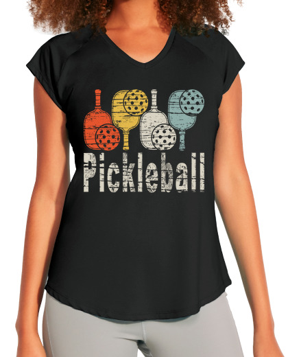 Image of Funny Vintage Pickleball Player Lover
